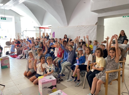 Buchvorstellung für Volksschüler:innen im Rahmen von &quot;Wie geht's, Alter?&quot;